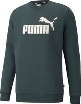 Puma Trui - Mannen - groen - wit