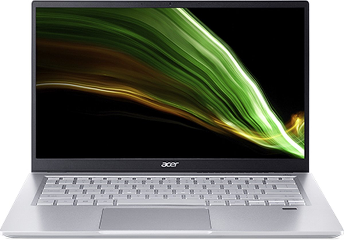 Acer Swift 3 SF314-511-754N - 14i - Intel Core i7-1165G7 - 16GB DDR4 - 512GB SSD - Iris Xe Graphics - Win10 Home zilver