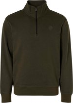 Half-Zip Sweater Moss Groen (12100805 - 152)