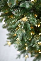 Alberta PE Frosted Entrance tree (+pot) 152cm 150L