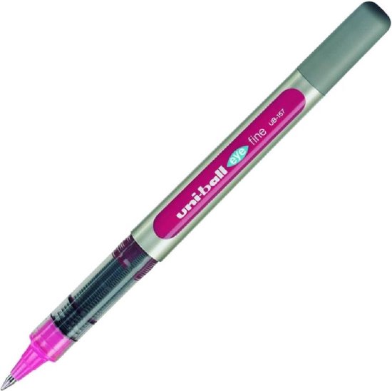 Uni-ball roller Eye Fine en Micro Fine schrijfbreedte 05 mm punt 07 mm roze