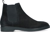 Sacha - Heren - Zwarte nubuck chelsea boots - Maat 45