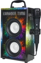 Bluetooth Karaoke Speaker - karaoke speaker disco print - Karaoke speaker - Muziek Speaker met karaoke - speaker - bluetooth speaker - speakers - karaoke microfoon