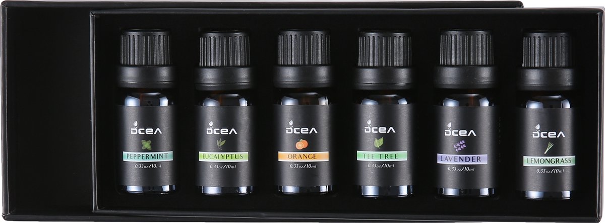 Goedkoopste Etherische Oliën - 6 Stuks - Cadeau Set