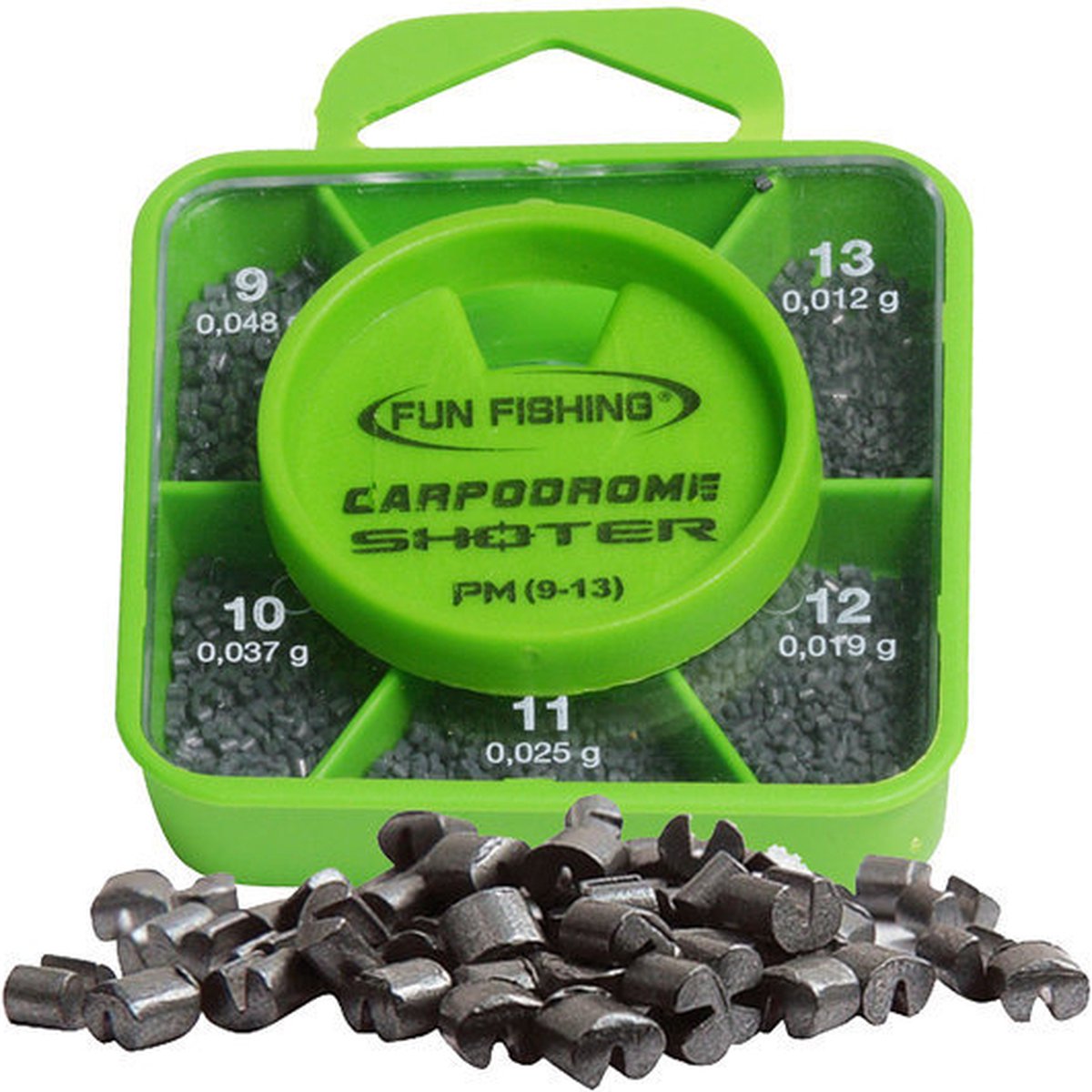 Fun Fishing Carpodrome Shoter Box - Maat : PM (9-10-11-12-13)