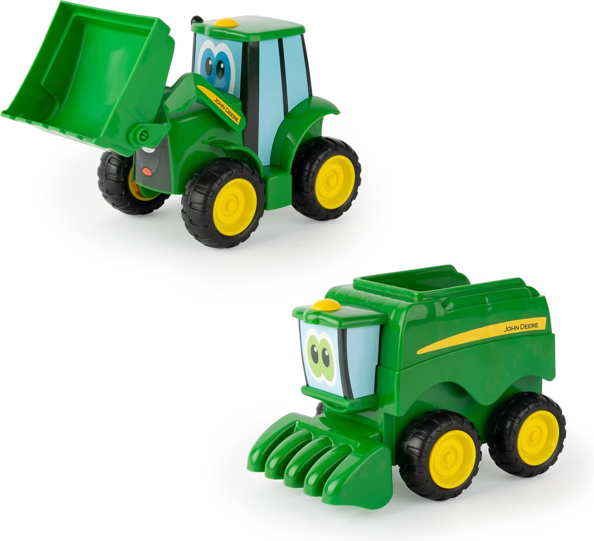 Boerderij Vriendjes Johnny Tractor en Corey Maaidorser - John Deere