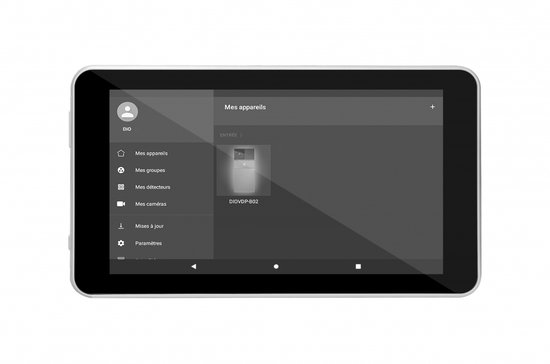 DiO 7'' touchscreen voor 100% Draadloze videofoon Intercom - DiO - €56,95