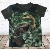 Jongens T-shirt Dinosaurus JM804 -s&C-110/116-t-shirts jongens