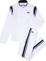 Lacoste Sport Trainingspak - Maat XL  - Mannen - wit - navy