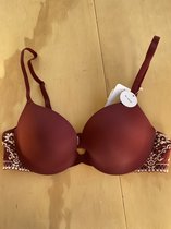 Wacoal Frivole Contour Push up bh WE124010 barolo 75B