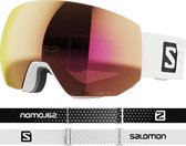 SALOMON Skibril radium pro ml white/ruby SkibrilWhite - Maat NS
