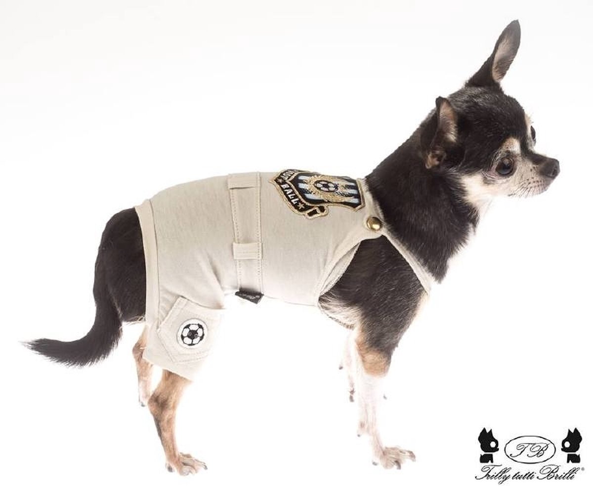 Trilly tutti Brilli Honden broek Bucaneve