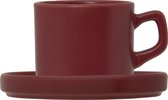 Tower Raspberry Red Cup And Saucercup D7.5xh6.7cm - Saucer D14cm