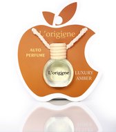 L'origiene Luxury Amber Auto Parfum | Auto Luchtverfrisser | Auto Verfrisser | Autogeur 10ml- Geurhanger