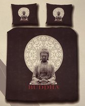 Nightlife - Buddha antra dekbedovertrek - 240x200cm