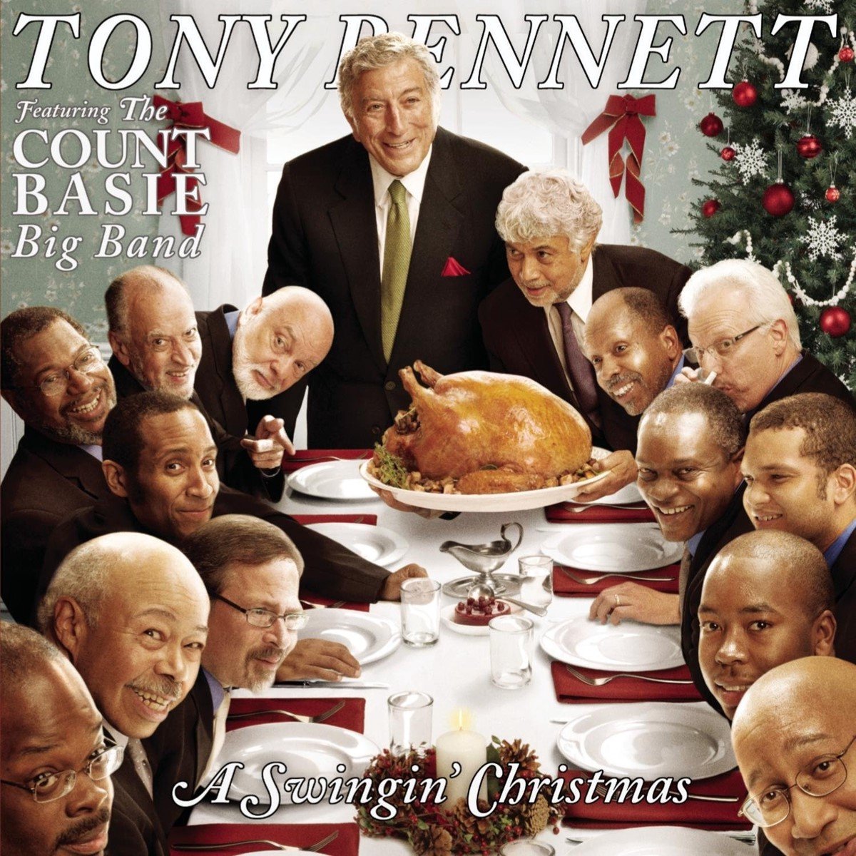 Tony Bennett Featuring Count Basie Big Band - A Swingin' Christmas (CD)