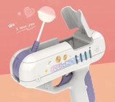 Pistool speelgoed snoep | Lollipop Gun - met I love you en kusgeluid | Childrens Lollipop Storage Toy | Opbergspeelgoed voor lolly's voor kinderen| Verrassing Lolly |Surprise Lolli