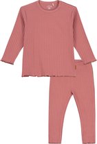 Prénatal Peuter Pyjama - Pyjamaset Peuter - Donker Roze - Maat 92