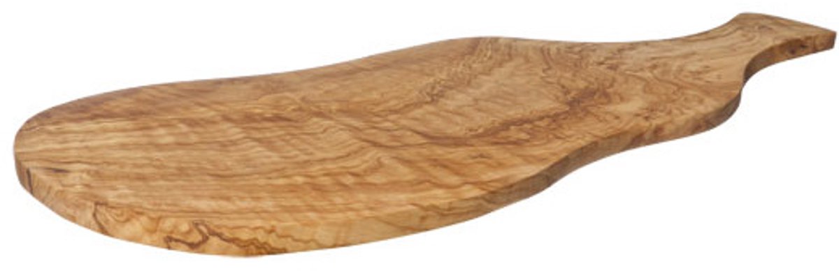 Snijplank Met Handvat 50-55cmx 20-26cm Olijfhout