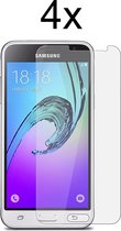 Samsung J1 2016 screenprotector - Beschermglas Samsung Galaxy J1 2016 Screen protector glas - 4 stuks