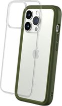 Apple iPhone 13 Pro Hoesje - Rhinoshield - MOD NX Serie - Hard Kunststof Backcover - Camo Green - Hoesje Geschikt Voor Apple iPhone 13 Pro