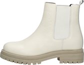 SUB55 Chelsea boots Enkellaarsjes Plat - gebroken wit - Maat 39