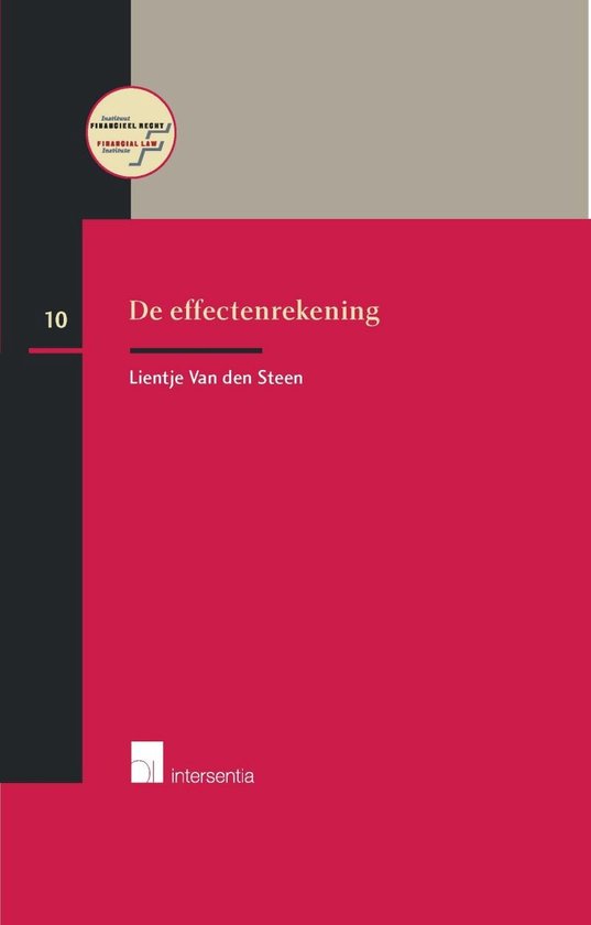 De effectenrekening - cover