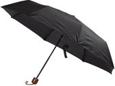 Plint - by Bluetoolz® - Chique compacte opvouwbare paraplu - zwart