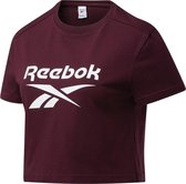 Reebok Cl F Big Logo Tee T-shirt Vrouwen Rode 2XS