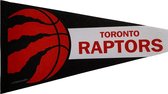 USArticlesEU - Toronto Raptors - Canada - NBA - Vaantje - Basketball - Sportvaantje - Pennant - Wimpel - Vlag - Zwart/Rood/Wit - 31 x 72 cm