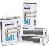 WOOOD Olie - Wit - 400ml - Blik - Set van 2