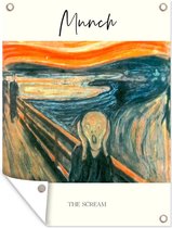 Affiche de jardin - Toile jardin - Affiches extérieures - Peinture - Le cri - Edvard Munch - Posters de jardin cm - Jardin