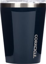 Corkcicle Drinkbeker Metallic Tumbler 355 Ml Rvs Donkerblauw