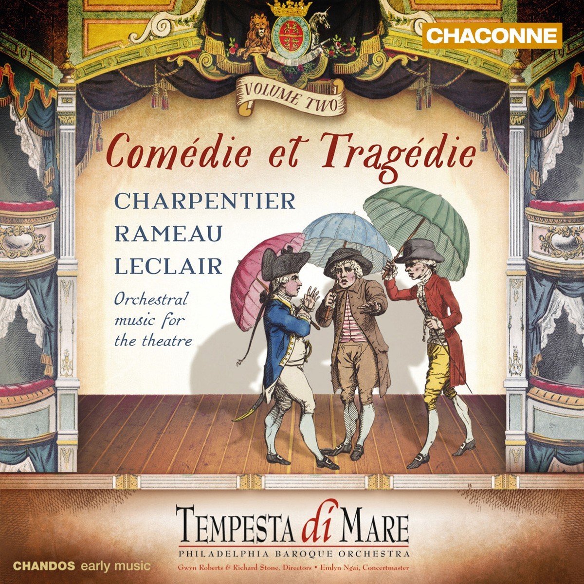 Tempesta di Mare Philadelphia Baroque Orchestra - Comédie et Tragédie Volume 2 (CD)