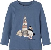 Name-it Jongens Tshirt Osvald "Vuurtoren" Bering Sea