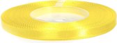 3 rollen satijn lint geel 6 mm x 25 m - lint - satijn - hobby - diy - naaien - geel