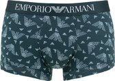 Emporio Armani all over logo trunk groen - XL