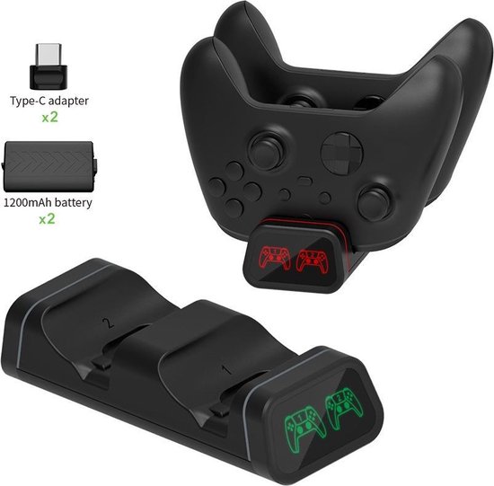Dobe TYX-0625 Station de charge pour manette Xbox Series X/ S – Chargeur de  manette –... | bol.com