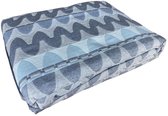 Bedsprei Nomada blauw 280 x 270, 2-persoons