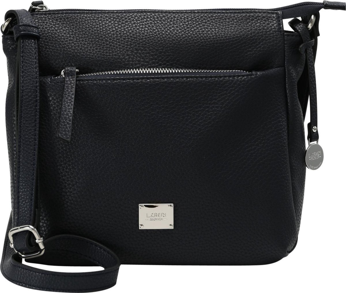 L.CREDI Schoudertas Budapest Crossbody Bag Navy Donkerblauw