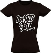 Im not shy Dames t-shirt | relatie | seks | cadeau | Zwart