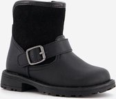 Groot leren jongens boots - Zwart - Maat 27 - Echt leer - Uitneembare zool