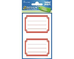 boeketiket Z-design School pakje a 6 vel kader rood