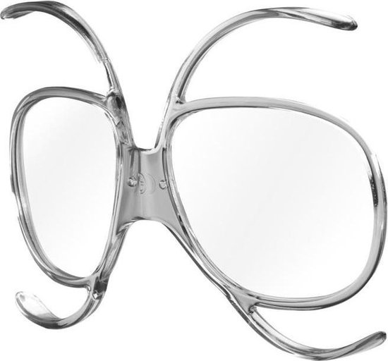Skibril insert universeel clip incl. glazen op sterkte enkelvoudig met  anti-condens... | bol.com