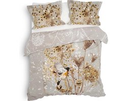 Heckett & Lane Malthe Dekbedovertrek - Lits-jumeaux - 240x200/220 cm - Taupe Grey