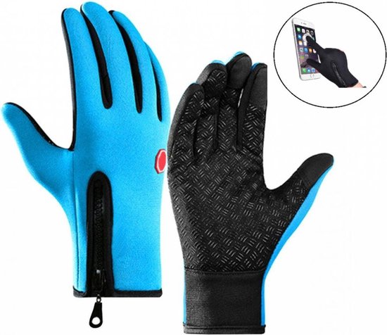 Digitaal Wonderbaarlijk Handvol Luxe Winter Handschoenen Met Touch Tip Gloves - Fietshandschoenen  Touchscreen Gloves -... | bol.com
