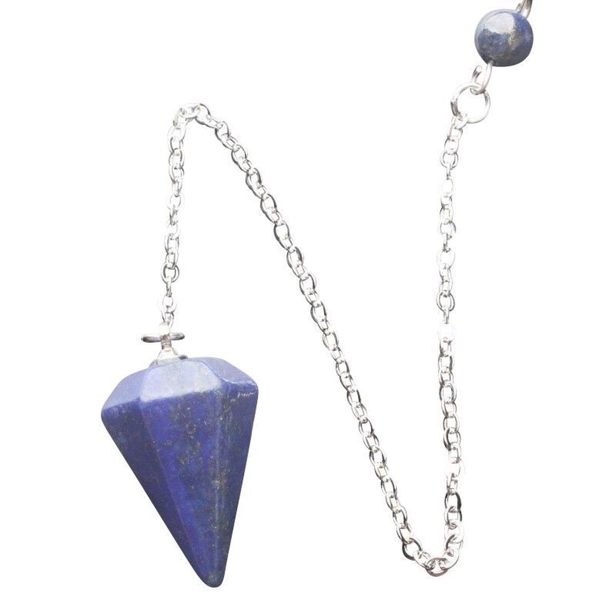 Lapis Lazuli Pendel Facet - Pendels Spiritueel - Pendelen - Pendel Edelsteen - Edelsteen