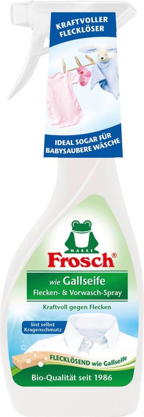 Frosch Vlekkenverwijderaar en voorwas spray zoals galzeep, 500 ml
