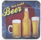 Coaster Beer S4 10x10x0.3cm