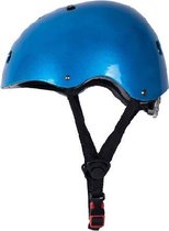 kiddimoto helm metallic blue , medium